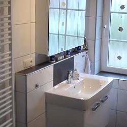 Badezimmer im Erdgeschoss